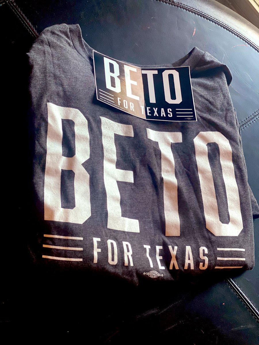 0liviajulianna's tweet image. This is the first piece of merchandise I’ve ever owned for a canidate here in Texas. Glad to be able to publicly show my support for @BetoORourke