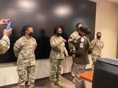 1stTSC_CSM's tweet photo. Women History Month!! CSM Tisa W. Scott The U.S. Army QM School CSM and THE FIRST! Female CSM for the QM School. CSM Scott is a Trailblazer and true professional Thank you for all you have done for our QM and the Army!! @CASCOM_7 @QMS_Commandant @jimmysellers72 @TRADOCCSM https://t.co/XmenjccVCd