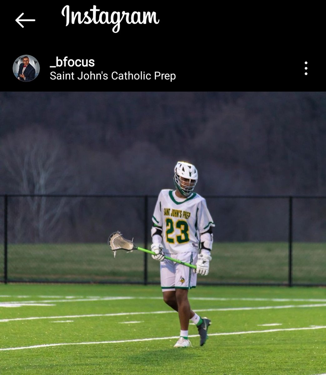 Thunder19Micah's tweet photo. My first🥍game @SJCP_Lacrosse https://t.co/GPsQA5fs5F
