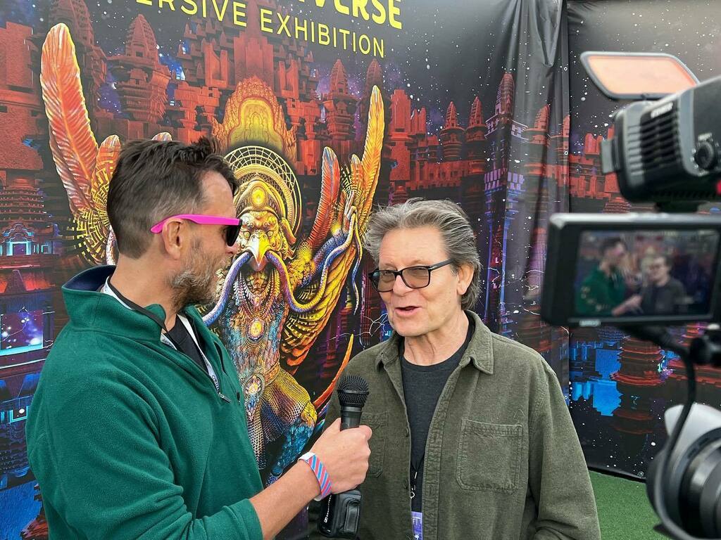 YouGonnaLuv's tweet photo. I interviewed @iamscottpage of Pink Floyd for #Blockster today. He’s doing great things with #thinknft . Will be releasing the full interview soon. Get on Blockster #nft #nftla #thinknft #crypto #dtla #wisdome https://t.co/LFUVEEOXAp