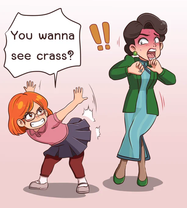 You wanna see crass? #เขินแรงแดงเป็นแพนด้า #TurningRed  #TurningRedMovie  #TurningRedfanart 