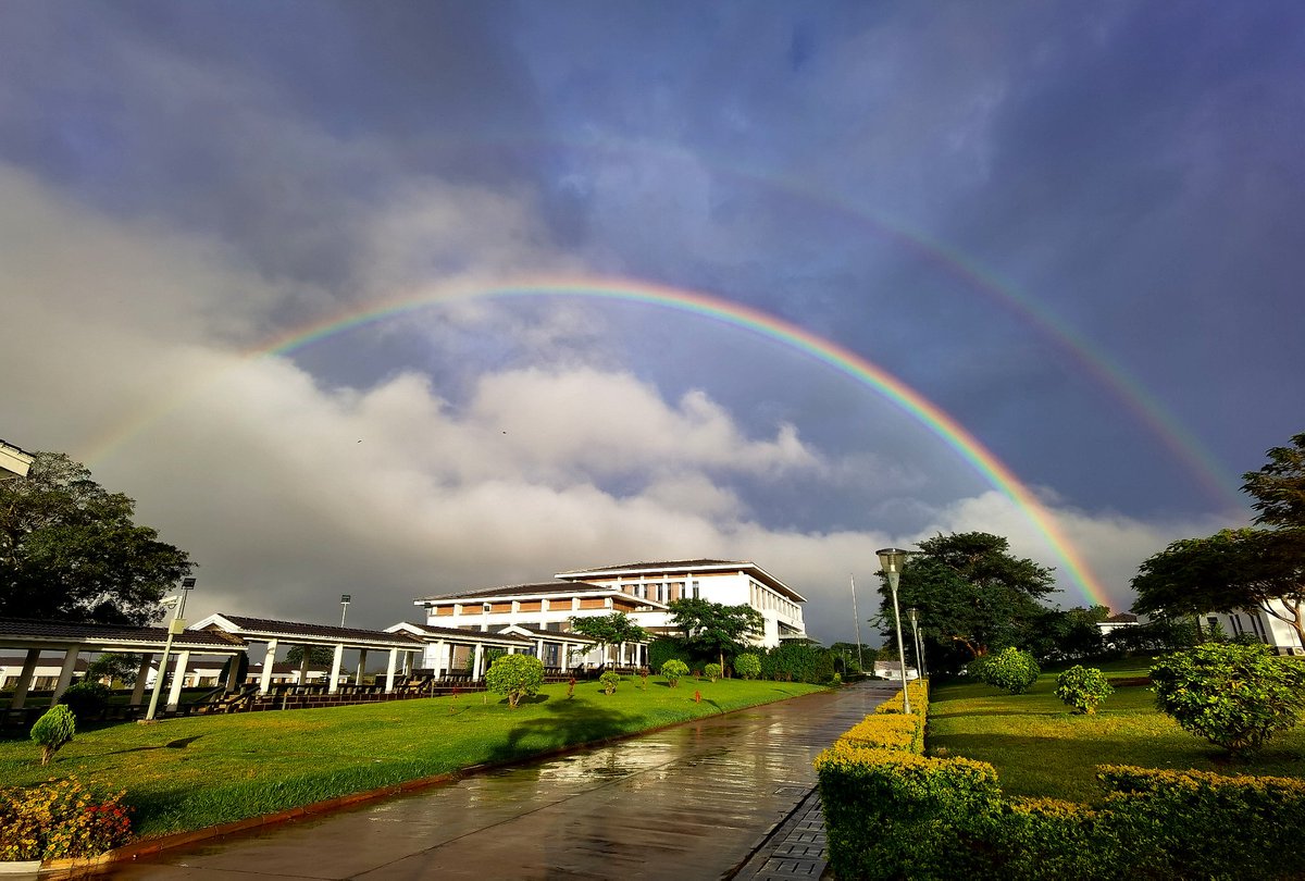 My embassy this morning！