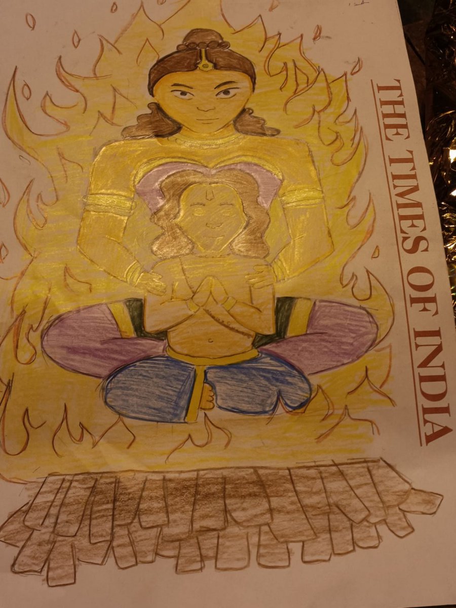 heritageschoolI's tweet photo. Vansh Gupta,a THS student of class 5, participated in a drawing competition recently that was sponsored by Times of India.His painting will be framed for this publication'soffice gallery,and is expected to be published in the papers shortly
#bestschoolinKolkata #theheritageschool https://t.co/Xx3s059TNk