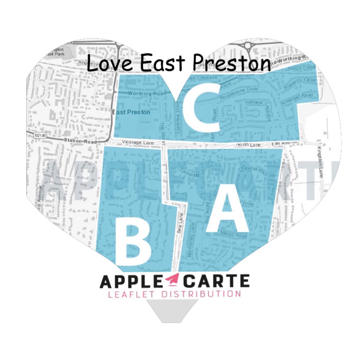 applecarte's tweet photo. Book East Preston for your leaflet distribution today as delivery starts next week!!!                                Sales@applecarte-distribution.co.uk https://t.co/Ae5g7U4t7k