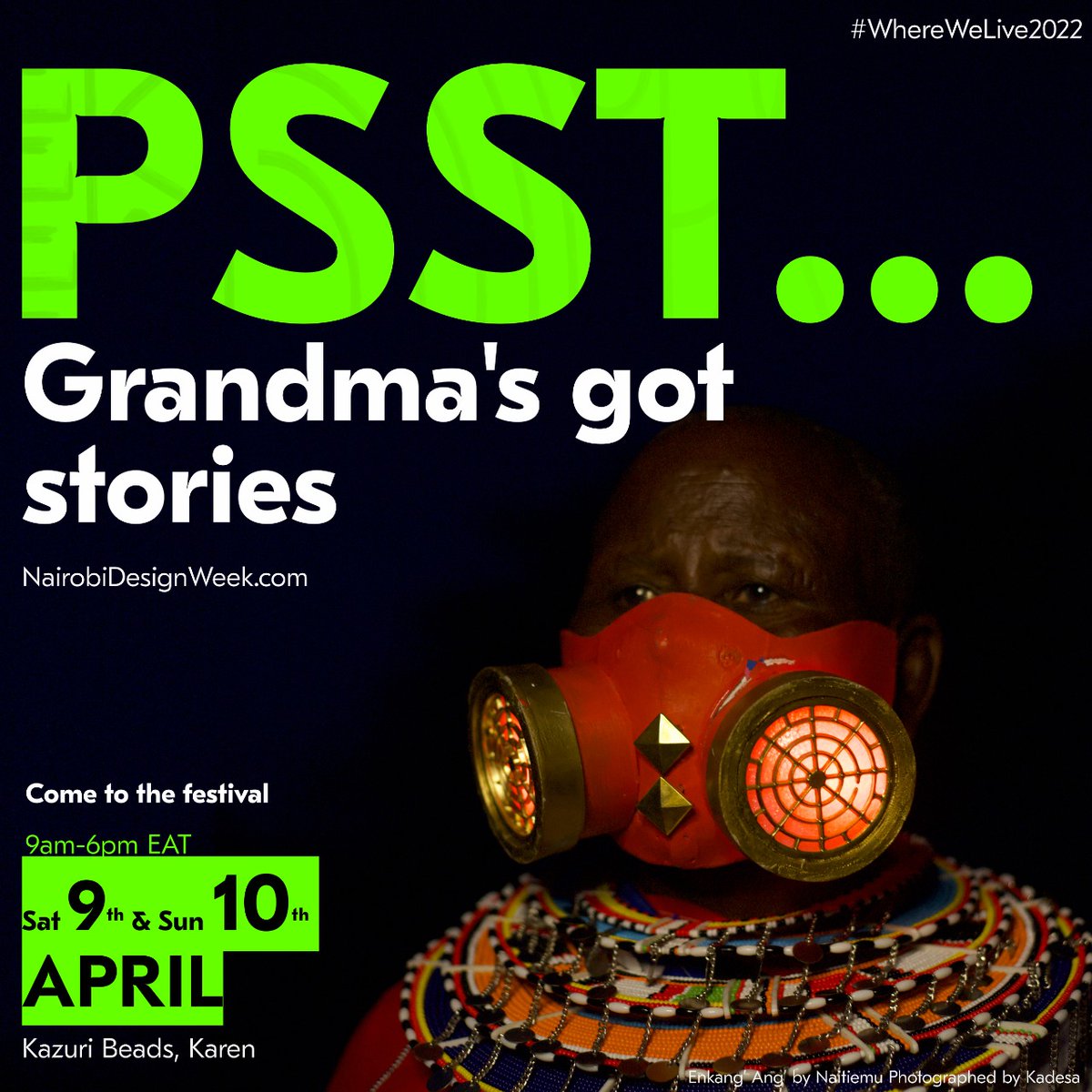 nairobidesign_'s tweet photo. You are invited to the 2022 Nairobi Design Week, happening on 9th &amp; 10th April at Kazuri Beads, Karen💚
Themed 'Where We Live', NDW will bring together 30+ exhibitors showcasing how design is in our daily lives
More: https://t.co/VRzIzVwgtn
#NairobiDesignWeek2022 #WhereWeLive2022 https://t.co/ibPDGUj24y
