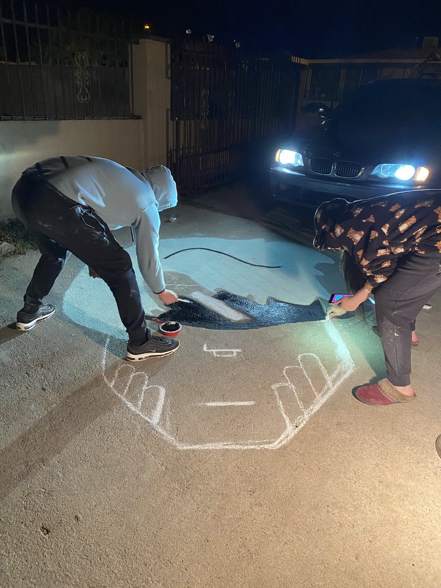 BEN10PP's tweet photo. I asked myself how can I possibly stand out with amazing digital artist like @NickWark4 submitting in @projectPXN Fan Art competition.. 
-My solution was to think outside the box and try to do something no one else is! 
-Here is my Chalk Fan Art. From my family to #PXN @dexd0x ❤️ https://t.co/pwgeVaGRbR