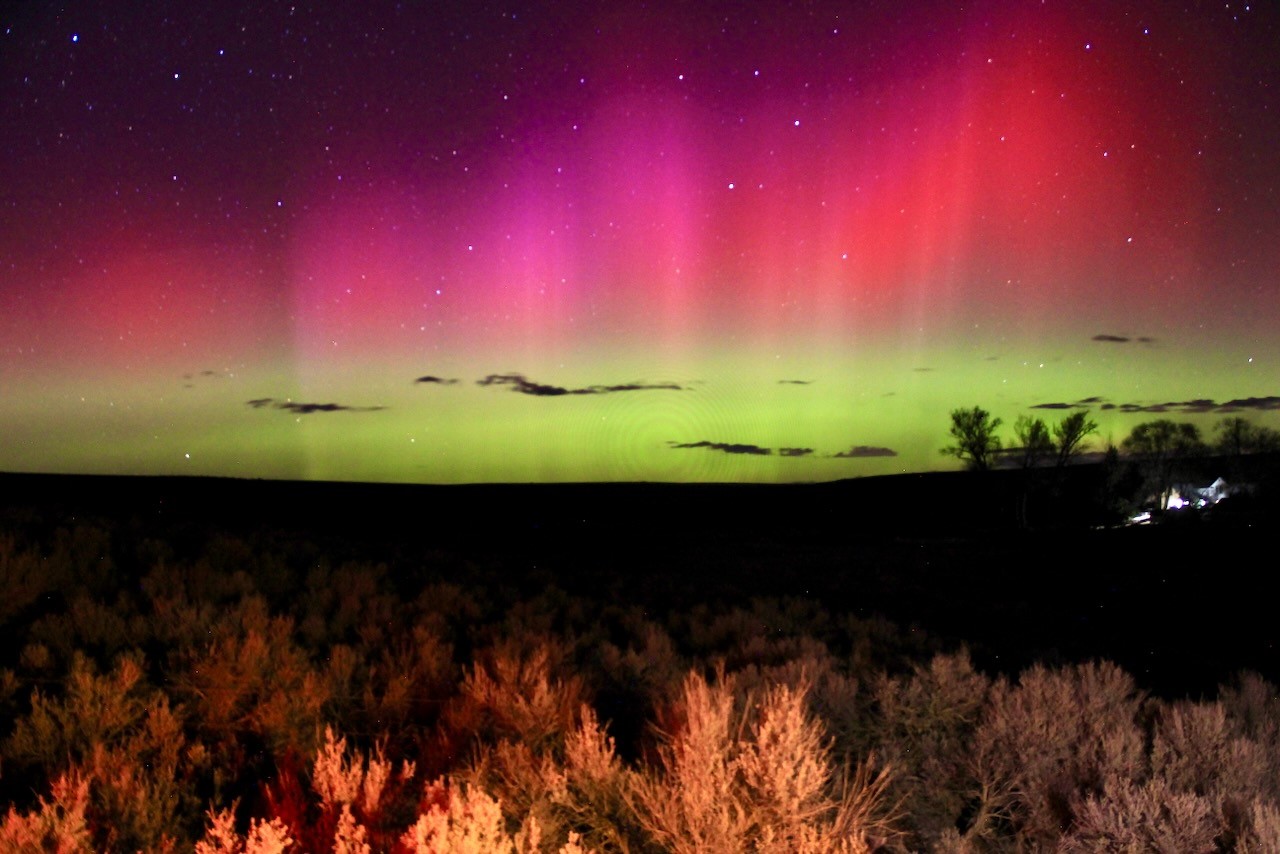 KHQ Blake Jensen on Twitter "What an incredible AuroraBorealis show