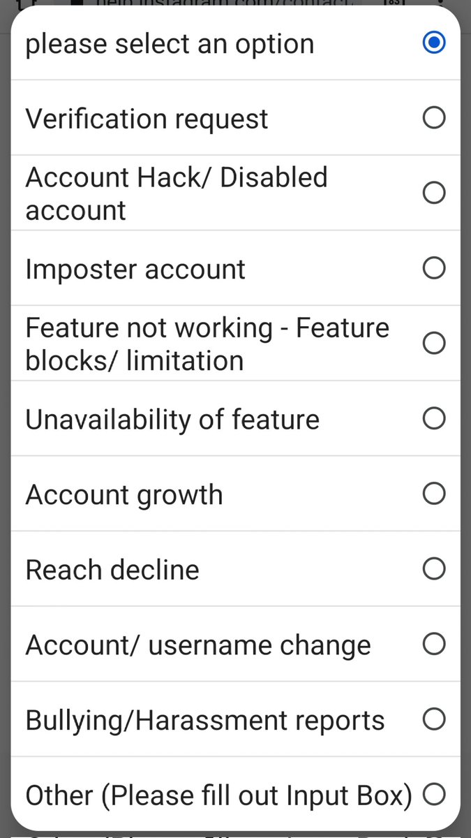 hushrep's tweet photo. See, this is the support form celebrities and partners are able to fill out and get help immediately. These support options should be made available to all users, especially those running small businesses.
https://t.co/voJZDOddfm
(#Instagram) https://t.co/INRT1ptjku