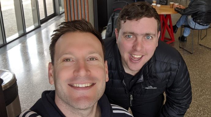 RegionCanberra's tweet photo. Canberra's Sam Fogarty and his carer Nick Lucey will take part in the adventure of a lifetime next month as they #trek Tasmania's Cradle Mountain to raise funds for #ProjectIndependence
https://t.co/z9vm9rVN2o https://t.co/CyNNaYOLMu