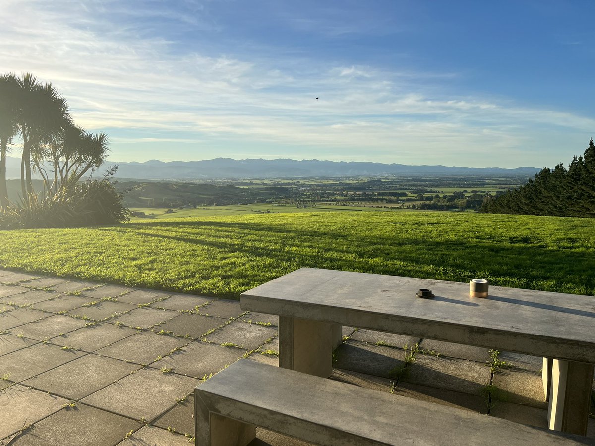 j2h's tweet image. This view is wonderfully calming during the early days of building a start up.