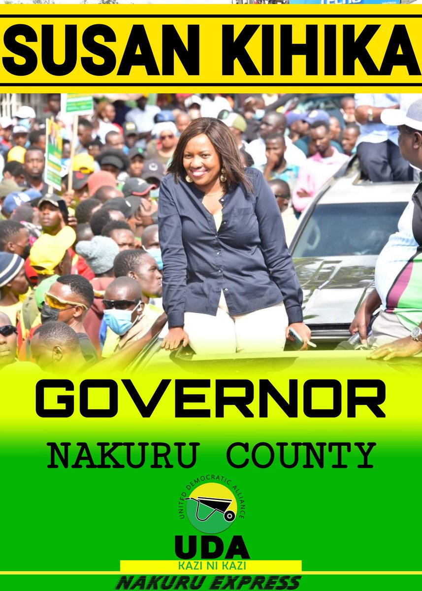 MejahRawlins's tweet photo. Susan Kihika is the new face of Nakuru County.

Save this, and take a hot sip as we wait for BBI verdict.

Susan Kihika | Junet | Kileleshwa | The BBI | Kuria | Odingas | Alai | Meru | University
#RutoInKitui https://t.co/I3m77FZYIC