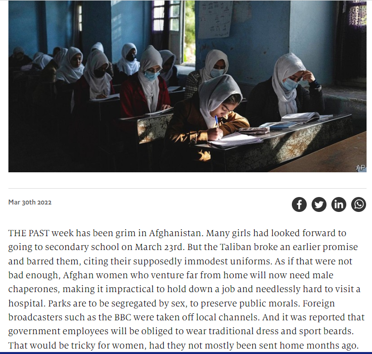 254Action's tweet photo. Because those truths that we hold to be self evident, that all were created equal, are not evident to the Taliban girls in Afghanistan cannot go to school. https://t.co/8vux8VBfiz