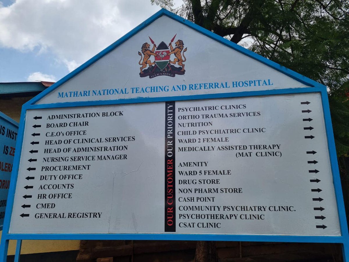 SylviaKasanga's tweet photo. Yesterday I had a meeting with the Mathari hospital management team and a few representatives from Civil society organizations. 
We discussed ways we can support the hospital to rebrand itself to enable Kenyans benefit from the services offered without fear of stigmatization. https://t.co/puIPzhDnR7