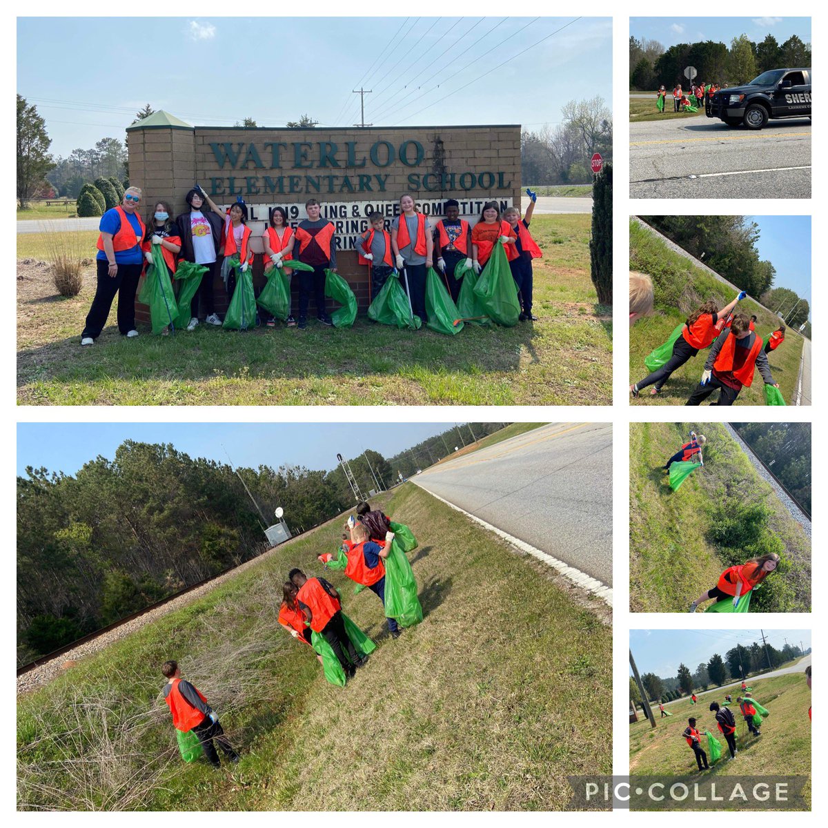 Bold_Leader864's tweet photo. Thank you to Jr. Beta Club @WaterlooSchool for being Wrencredible and putting in some great service hours for their first community service project. #TheWaterlooWay #BetaFamous #GrabABagSC #LitterFreeSC https://t.co/u76sZQW0O6