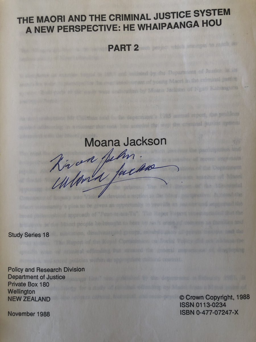 WhenuaLawyer's tweet photo. Ki a Moana, moe mai ra e Te Rangatira. A scholar and a gentleman, and whose constitutionally vital work will never be forgotten. https://t.co/WiSNpdLwqq