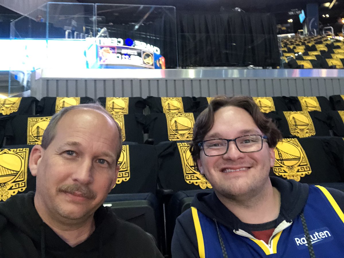 mddcon's tweet photo. Golden State Warriors!! Here at Chase in SF! #WarriorsGround https://t.co/SzC1zbTkje