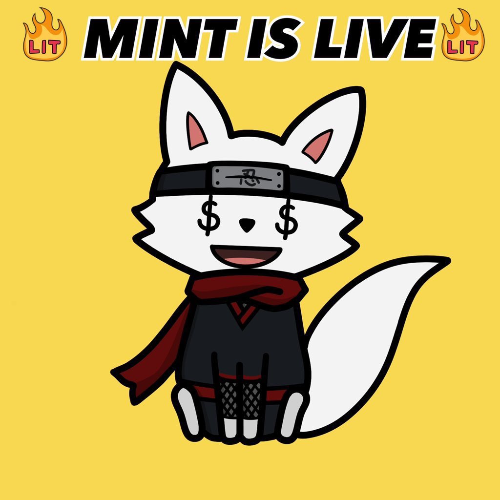 KitsunetheFox6's tweet photo. Hey guys! 
Kitsune special OFFER 🥳

🔥0.75 MATIC each! (25%OFF)🔥

MINT : https://t.co/YlxdOtLetA

Opensea: https://t.co/JVxBfYDxDJ

#NFT #NFTProject #NFTartist #NFTGiveaway #NFTs #NFTCommmunity #nftcollector #opensea #OpenSeaNFT https://t.co/XdqHogJu4y