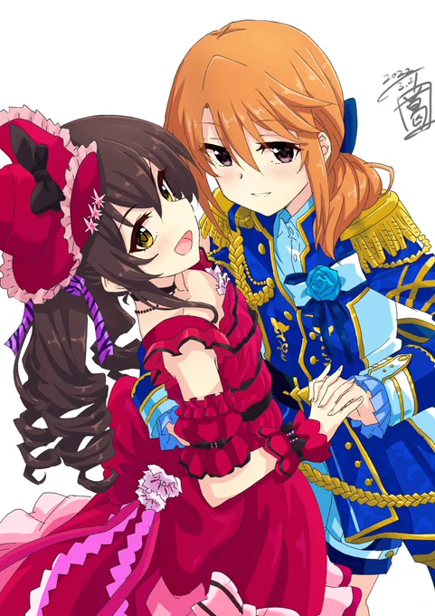 #結城晴 #的場梨沙 #デレステ 