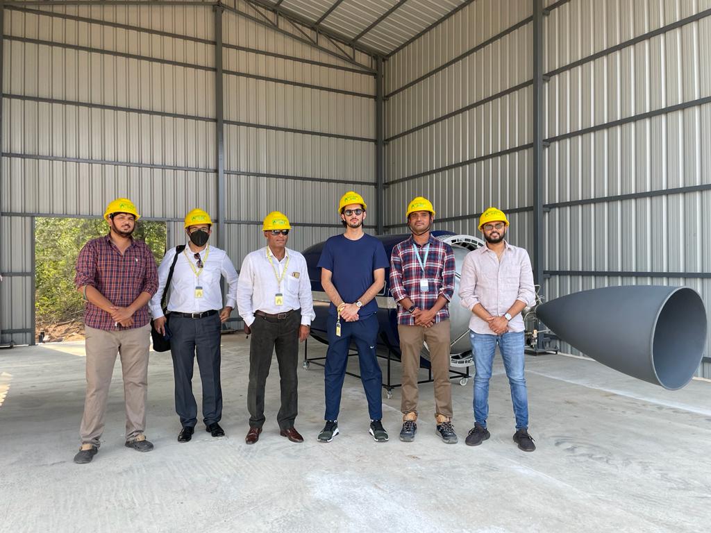 NCCDte_Bih_Jhar's tweet photo. Thrilled to be at "Agnikul Cosmos" - India's first aerospace start-up to provide Satellitlite Launch Vehs. Srinivas and Moin creating wonders. Sheer brilliance!!!. Youth icons for NCC cadets....
@HQ_DG_NCC
@NCCDte_Bih_Jhar
@milindrunning
@drajaykumar_ias
#MakingIndiaGreat https://t.co/p6FFPFLe3t