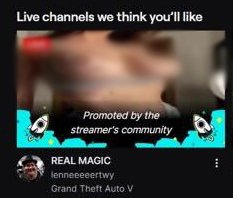 Hunter on X: "Porn was straight up being promoted onto people's ...