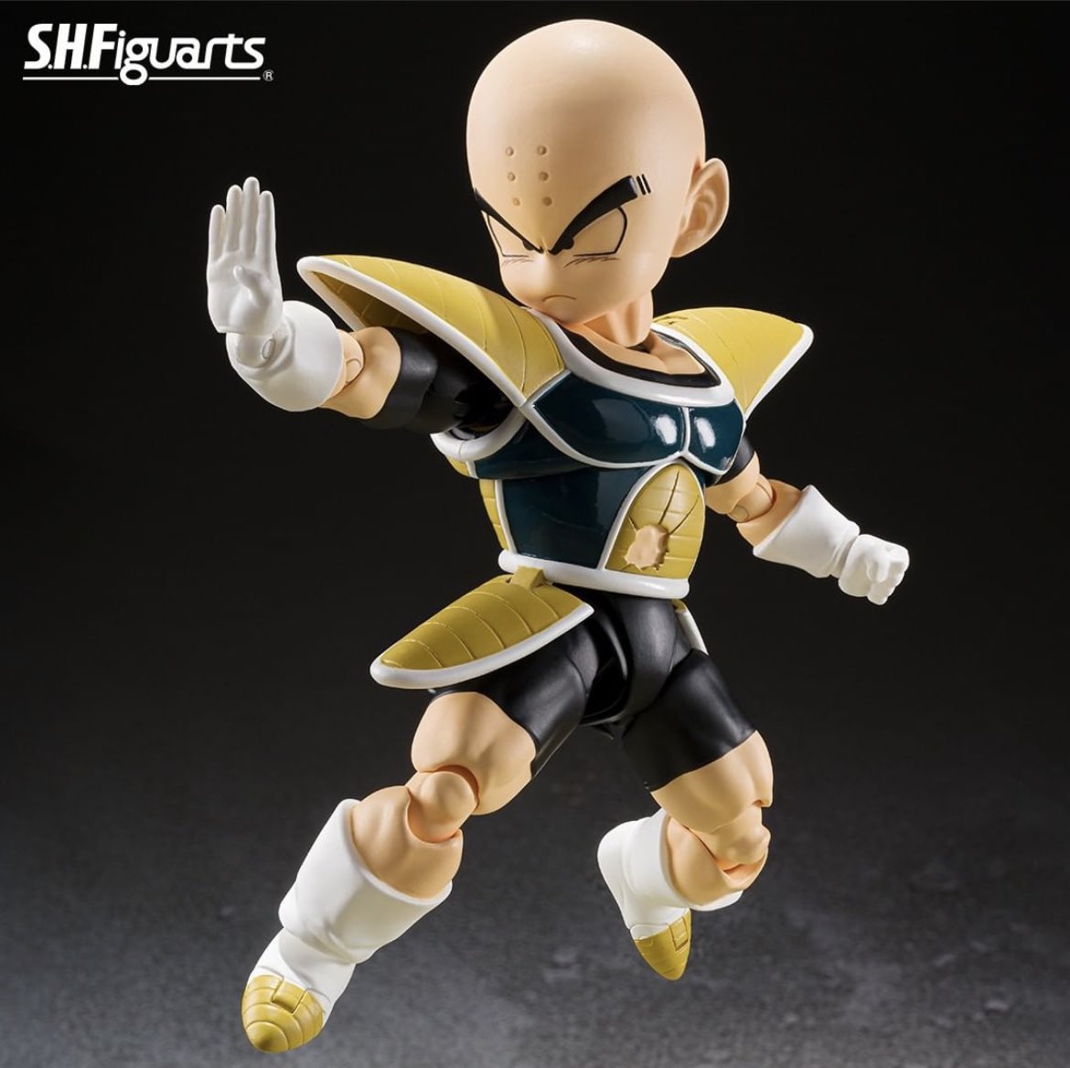 preterniadotcom's tweet photo. S.H. Figuarts Dragon Ball Z Battle Clothes Krillin. Goes up for preorder at P-Bandai April 1st. https://t.co/nT8xohfxoA