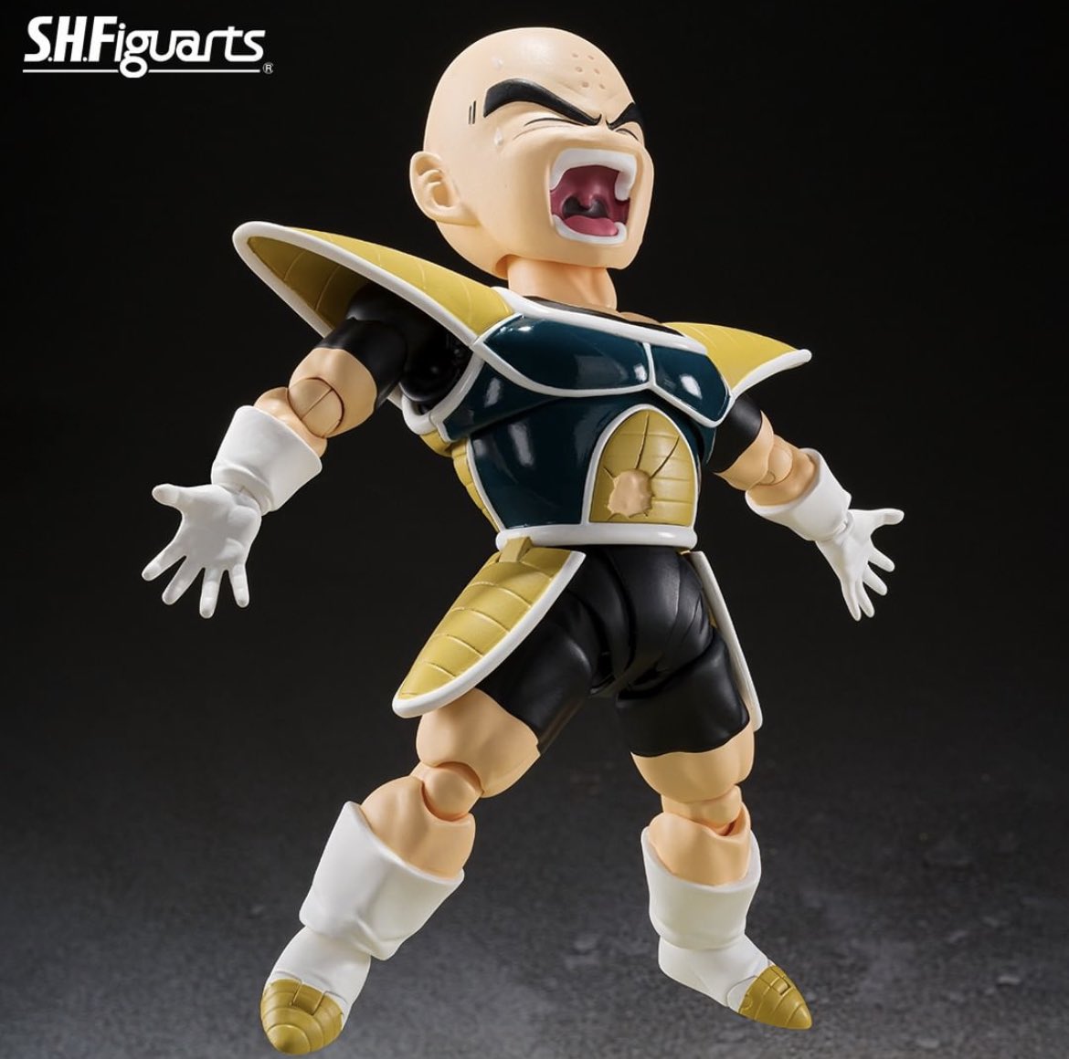 preterniadotcom's tweet photo. S.H. Figuarts Dragon Ball Z Battle Clothes Krillin. Goes up for preorder at P-Bandai April 1st. https://t.co/nT8xohfxoA
