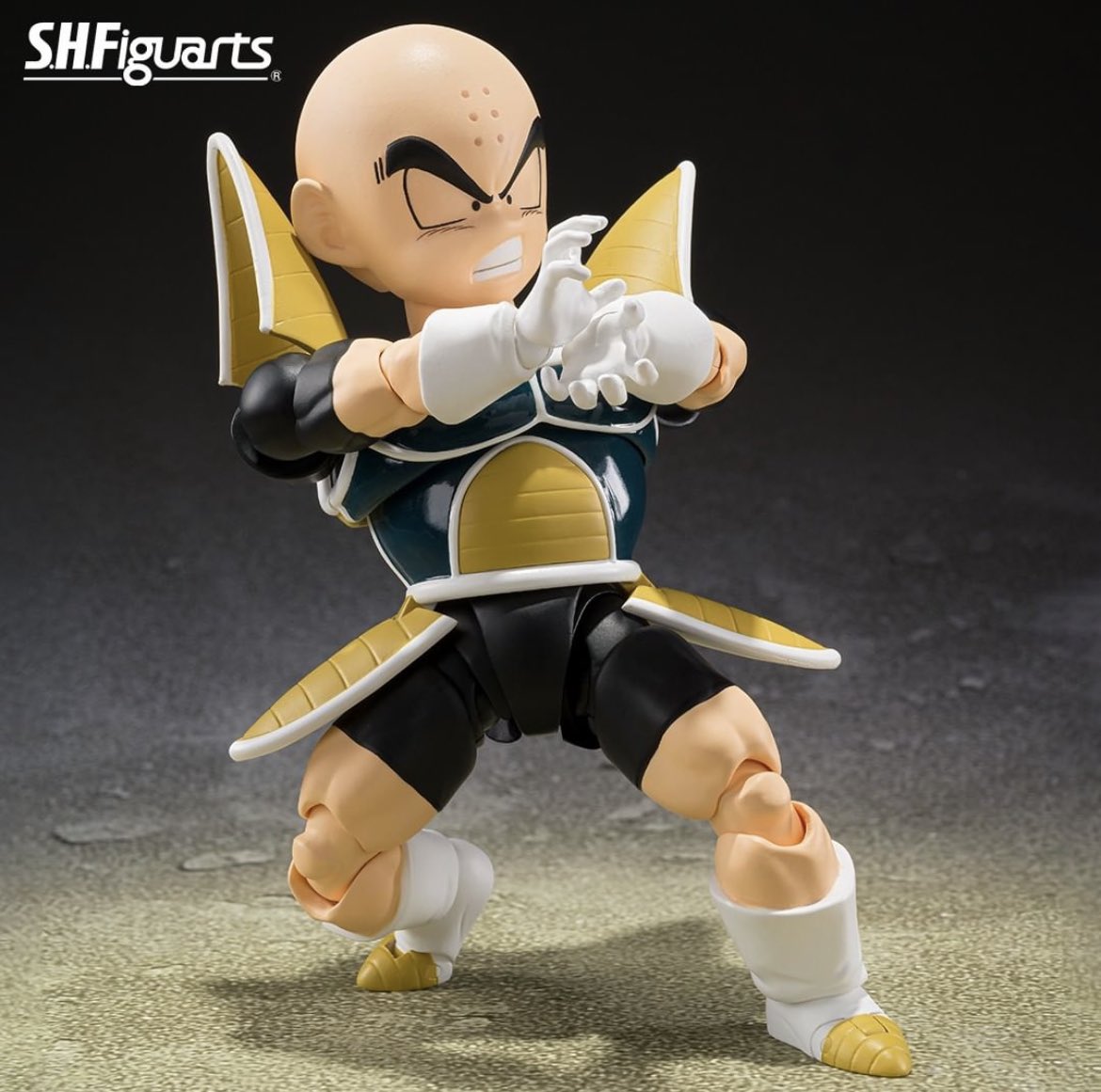 preterniadotcom's tweet photo. S.H. Figuarts Dragon Ball Z Battle Clothes Krillin. Goes up for preorder at P-Bandai April 1st. https://t.co/nT8xohfxoA