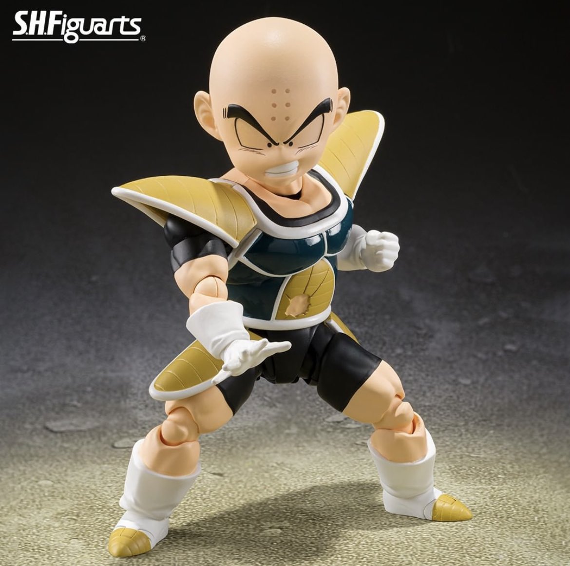 preterniadotcom's tweet photo. S.H. Figuarts Dragon Ball Z Battle Clothes Krillin. Goes up for preorder at P-Bandai April 1st. https://t.co/nT8xohfxoA