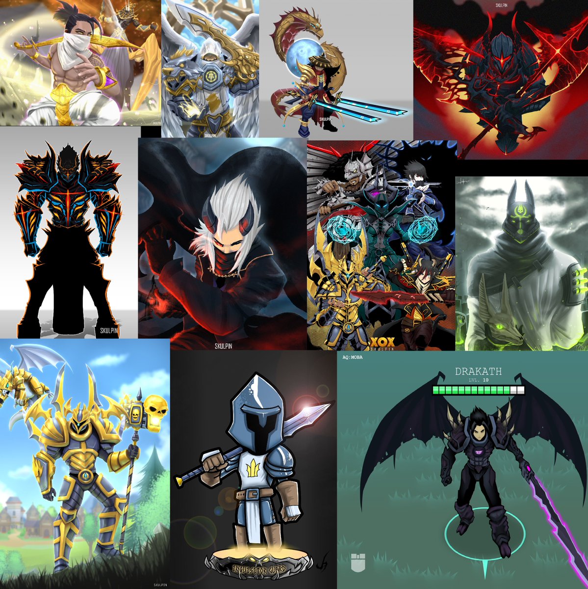 LanzAQW's tweet image. 4. @Skulpinarts

Prize:
- 2,000 APs
- 1 Full Body Art Commission

How to join:
- Retweet &amp;amp; Like
- Follow @Skulpinarts
- Ends April 7

Details:
- Platform: Paint Tool Sai and Krita
- Info: Guest Artist / Animator / Illustrator
- Price range: DM him

Links: