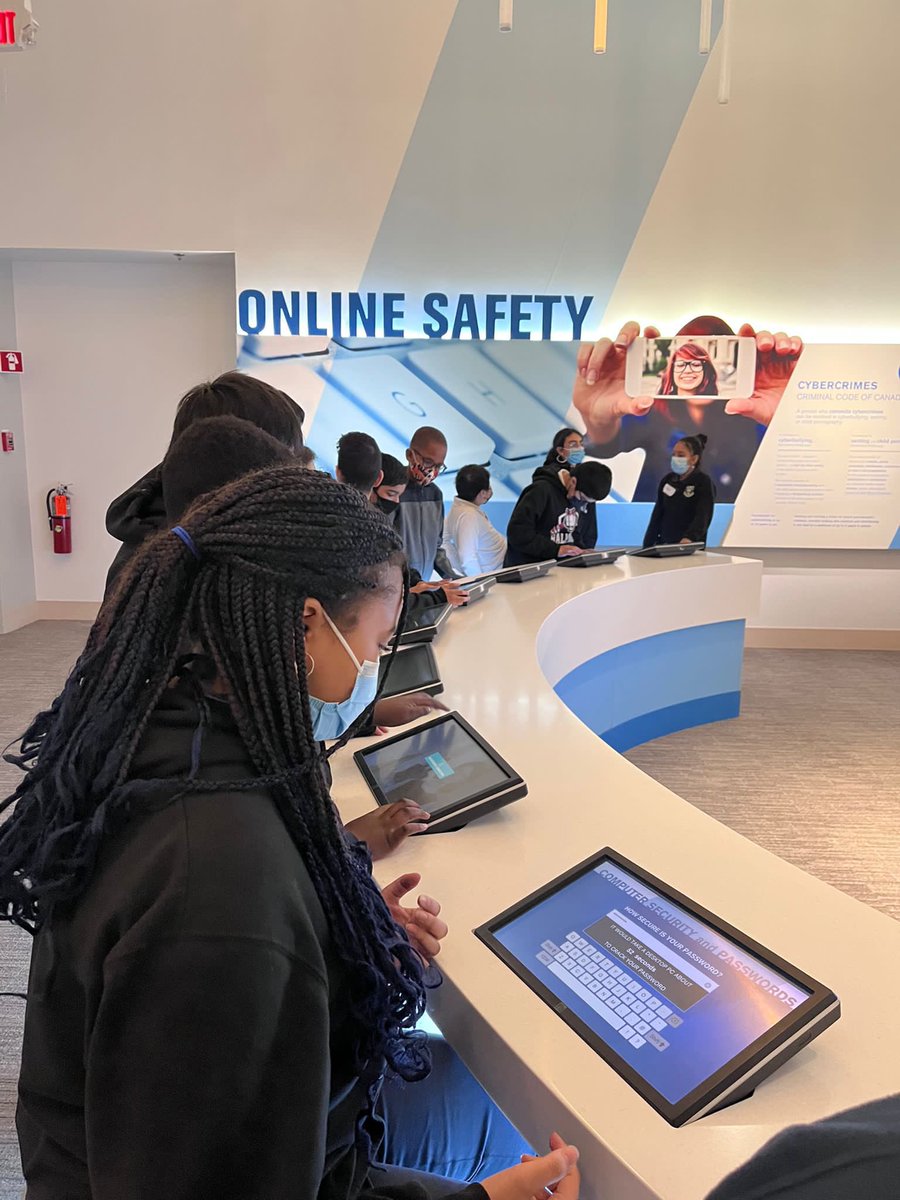 BalmoralTLC's tweet photo. An informative and engaging trip to the YouthLink Police Interpretive Centre for our grade 6’s today! Thank you teachers for organizing and CPS for this learning opportunity. #wearecbe #cbearea2 #calgarypolice #yycbedu https://t.co/g4Essn2i74