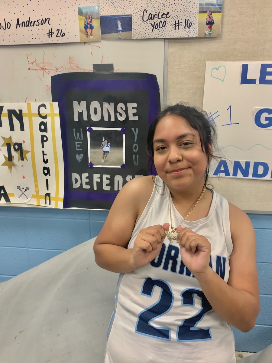 Our G. O. A. T. tonight was Monserrat Hernandez!