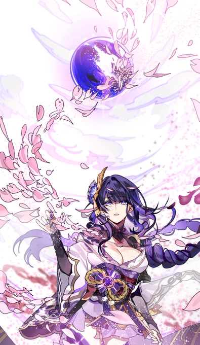 "Goodbye, Makoto'' 

#GenshinImpact  #RaidenShogun 