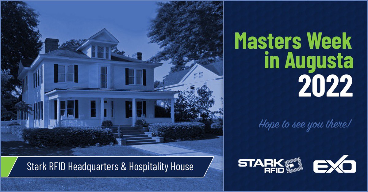starkrfid's tweet photo. Heading down to our Southern Headquarters for the next week and a half. Message us if you are in #Augusta for #atraditionunlikeanyother and want to stop by our hospitality house next week. #rfid #letsgo https://t.co/7P5DxYI6Bn