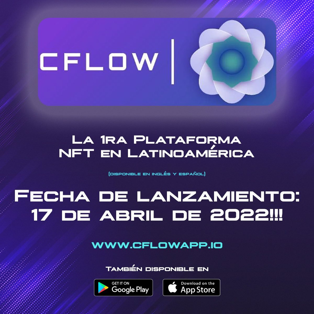 DrOscarARod's tweet photo. @CflowNfts Estaré regalando $1,000 en #ETH a 10 personas, $100 cada una. Dale Like, Sígueme @OscarARod, sigue a @CflowNfts, y retuitea para jugar. Ganadores serán anunciados el día de lanzamiento.
#NFTcommunity #NFTGiveaway #nft #nfts #fyp #cflow #art #latam #latinos #Trending https://t.co/5zep3wGKb0
