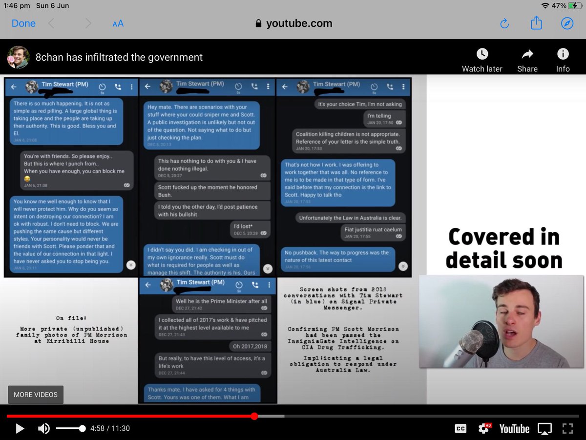 MixtUpMixy's tweet photo. Here’s some from the #FriendlyJordies vid last year. Tim talking to mates about his connection to #ScottMorrison and having influence to add the word “ritual” to the child abuse Sorry speech.

#TimStewart #QAnon #LNP https://t.co/dLlbWR7Hwk