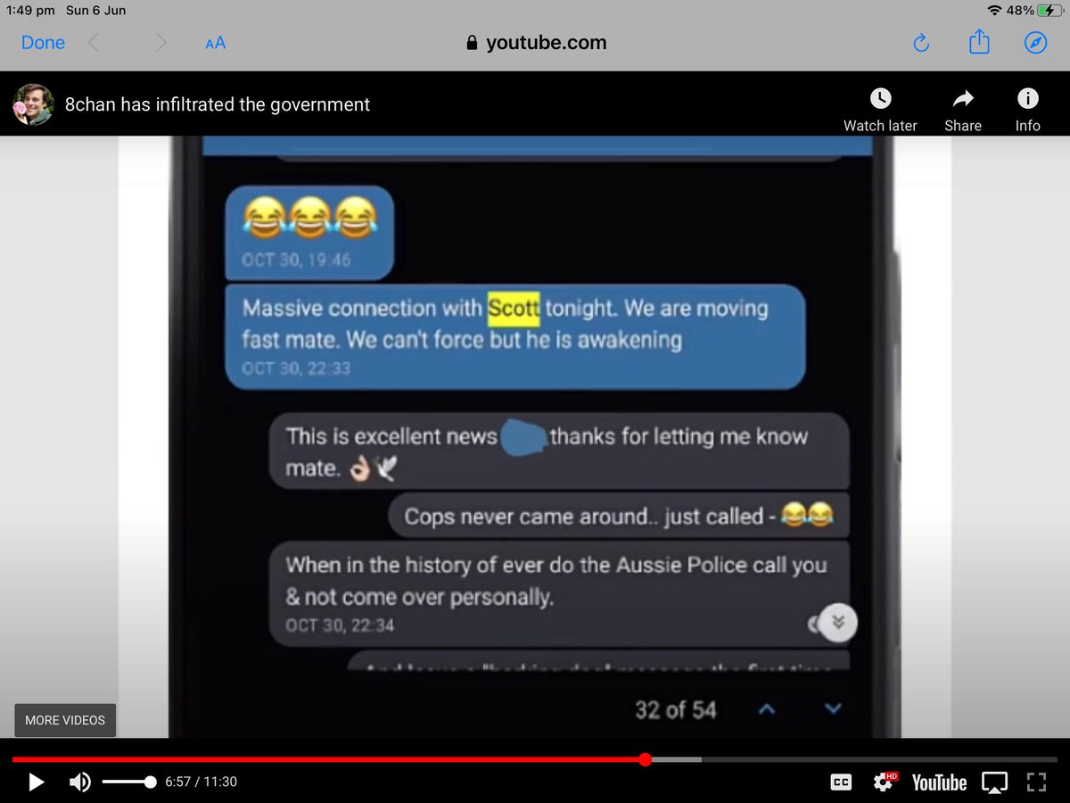 MixtUpMixy's tweet photo. Here’s some from the #FriendlyJordies vid last year. Tim talking to mates about his connection to #ScottMorrison and having influence to add the word “ritual” to the child abuse Sorry speech.

#TimStewart #QAnon #LNP https://t.co/dLlbWR7Hwk