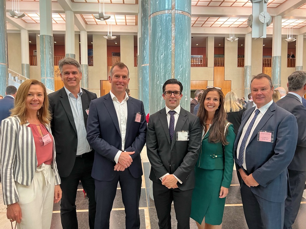 Members of our leadership team at the Post-budget luncheon delivered by Treasurer <a href="/JoshFrydenberg/">Josh Frydenberg</a>. A great opportunity to hear firsthand the #Governments priorities and receive insight so we can continue to enable our Commonwealth clients to meet Government and Australia’s needs.