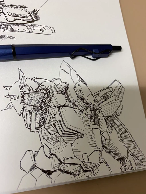 #今月描いた絵を晒そう 
ガンダム系が少ない… 