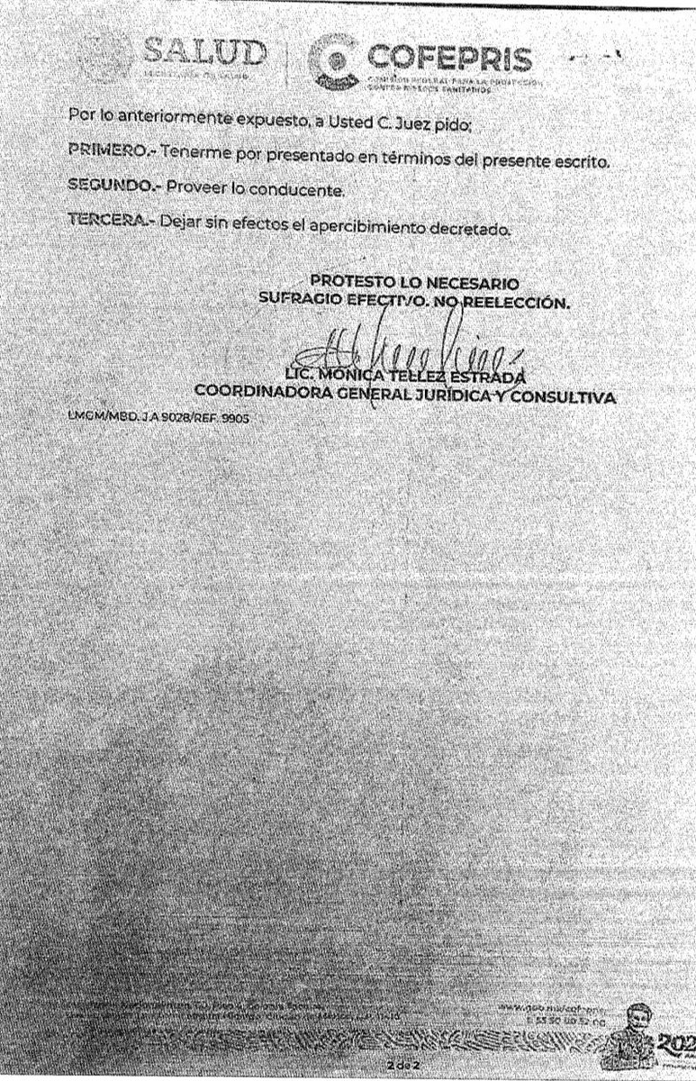HectorRossete's tweet photo. 🚨Ya circula este documento donde la #COFEPRIS autorizó la vacunación (Pfizer) en niños a partir de los 5 a 11 años desde inicios de marzo. Si esto es cierto ¿Por qué no dijo nada @HLGatell? 

¡Son muy irresponsables! https://t.co/2vp5lX5zne