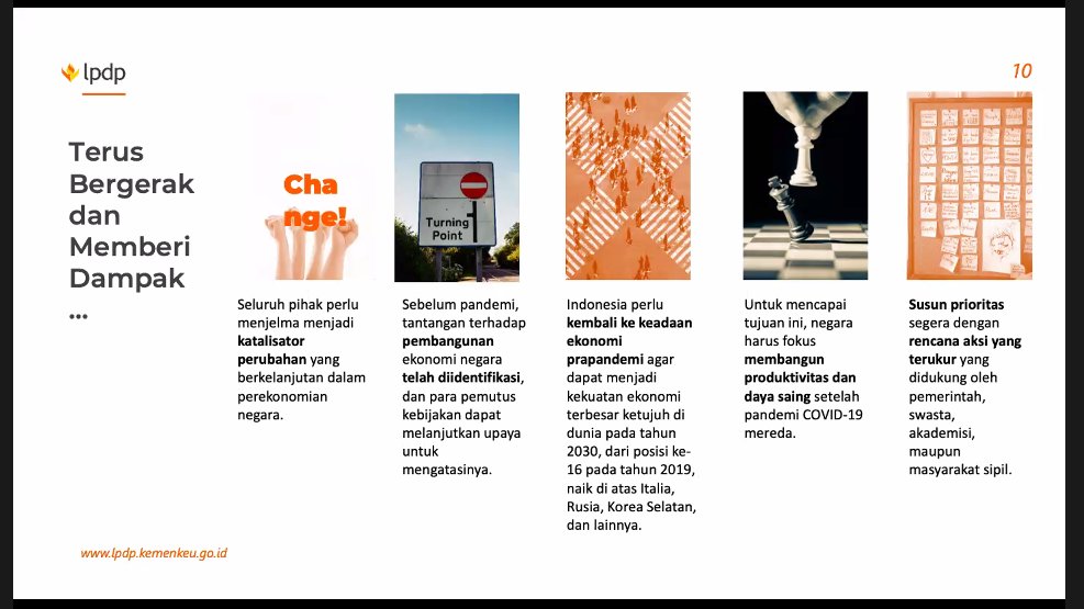 RizkiRayani's tweet photo. "Mari kita turut bawa optimisme, harus bisa mendukung dan berkontribusi untuk civil society movements untuk kemajuan negara" https://t.co/0OVOaQaepa