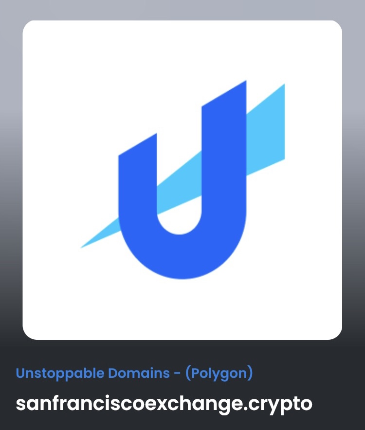 buy now:
opensea.io/assets/matic/0…
#sanfranciscoexchange.crypto #web3domains #domainsforsale #PolygonNFTs
