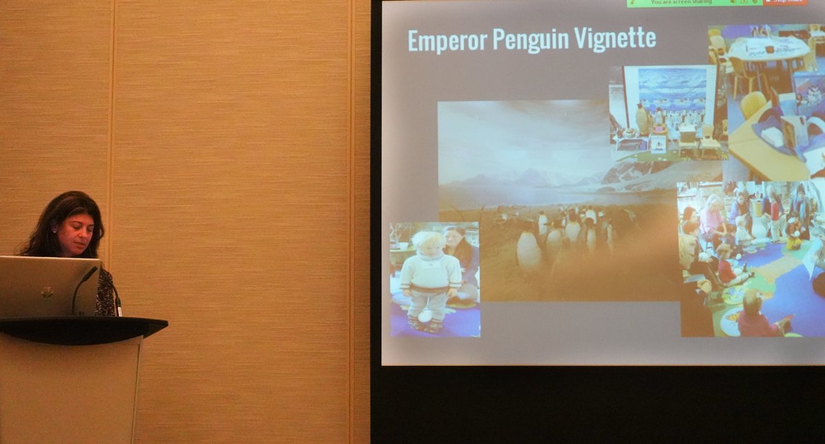 MrCainScience's tweet photo. Dioramas as a Place for Play and Early Science Learning: Exploring Teachers' Perspectives and
Experiences by @jbwallace, @jingber, Dale Tunnicliffe shared a moving vignette of children role playing as emperor penguins at the King Penguin diorama. @amnh #NARST2022 https://t.co/rPPHreIAI8