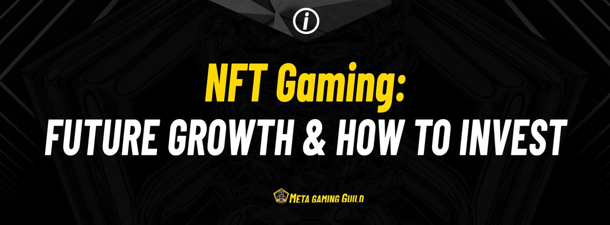 MetaGamingGuild's tweet photo. 🎮 #NFT #Gaming: Future Growth &amp; How To Invest💰

💎 If you haven't started with #NFTgaming yet, NOW IS THE TIME! ⏰📈🚀 Start by networking with NFT-based community like #MetaGamingGuild 👥🎮💰

💬We'd love to tell you more! Must-read ⬇
https://t.co/ukaSU2qXkf

#metaverse #p2e https://t.co/ixysA9XjoZ