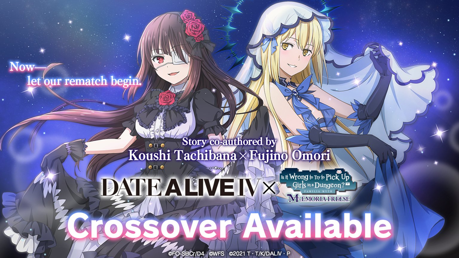 Welcome to your place for Otakus — Date A Live IV DanMachi Collab Characters  (Part 2)