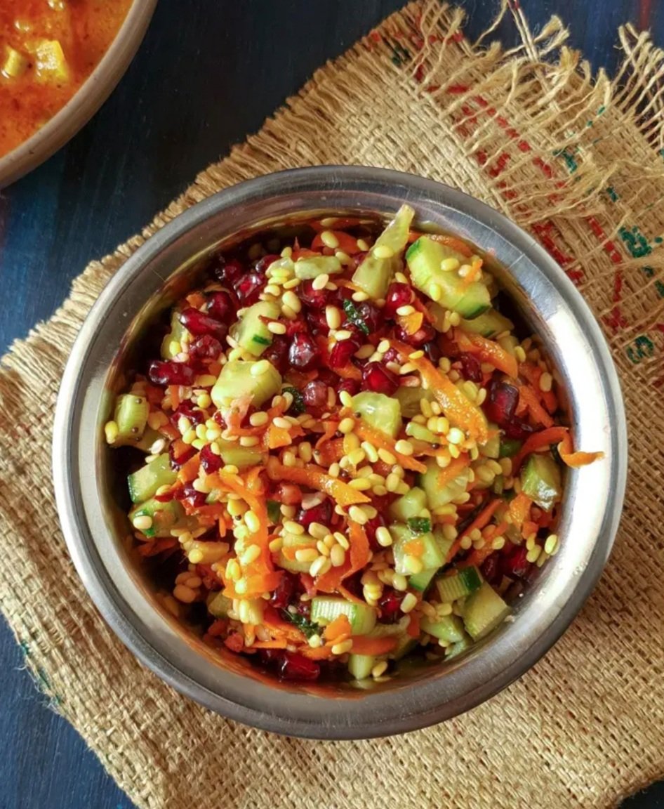 maayeka's tweet photo. Healthy Kosambari Salad
Simple and delicious soaked lentil and vegetable salad
Recipe -https://t.co/ZFEakXFVJw
#food #recioe #salad #raw #vegan #maayeka https://t.co/JP5dYDCZCR