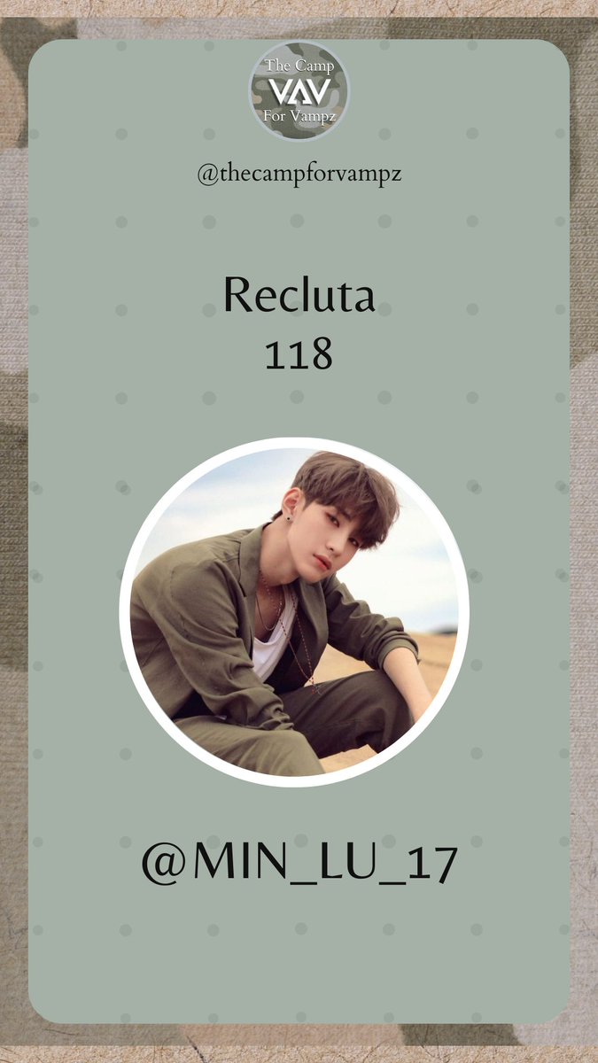 MIN_LU_17's tweet photo. Oficialmente recluta de @CampforVampz 
Me alegra mucho ya estar registrada 😅🙈 espero cumplir todas las actividades💙
#VAV #VAMPZ #campforvampz https://t.co/6LFb6b5Dko