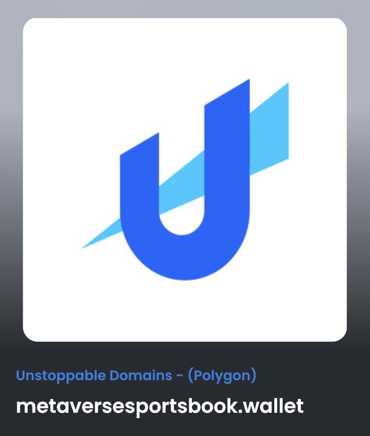 buy now:
opensea.io/assets/matic/0…
#metaversesportsbook.wallet #web3domains  #domainsforsale #UnstoppableDomains #PolygonNFTs
