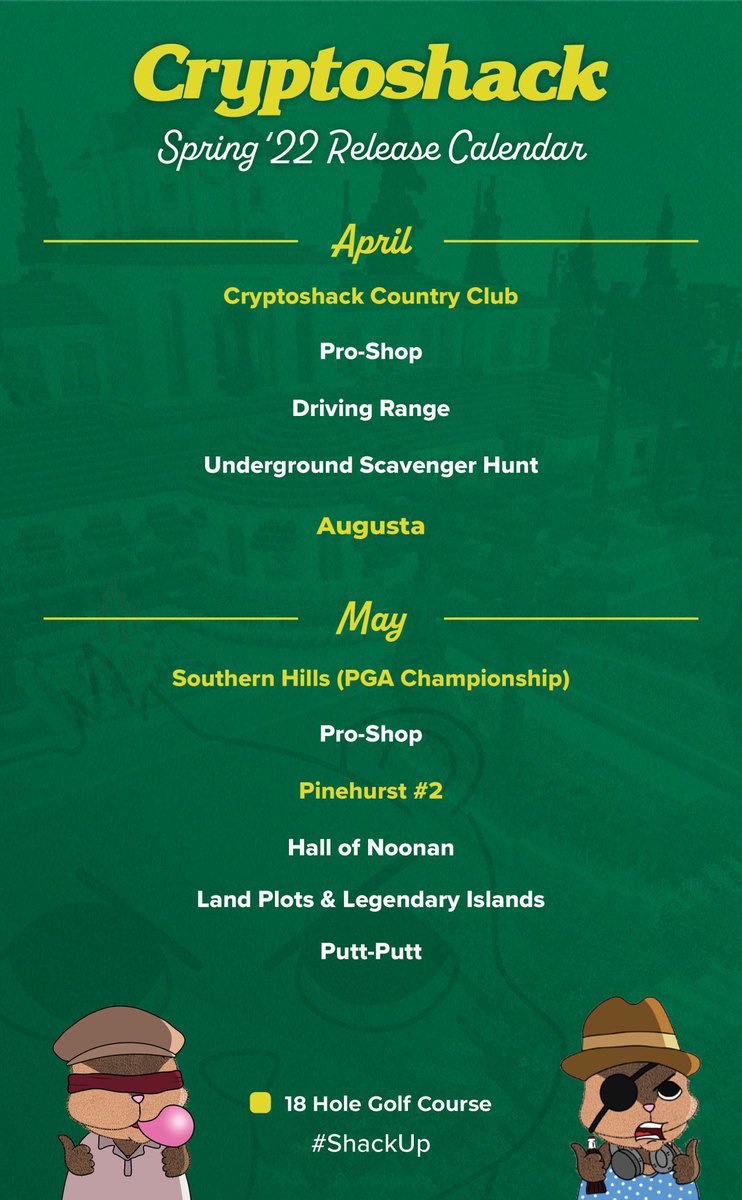 I’m super honored to be presenting some official news by <a href="/cryptoshackclub/">Cryptoshack Club</a> !   #shackup we are going to have one heck of a month coming up!