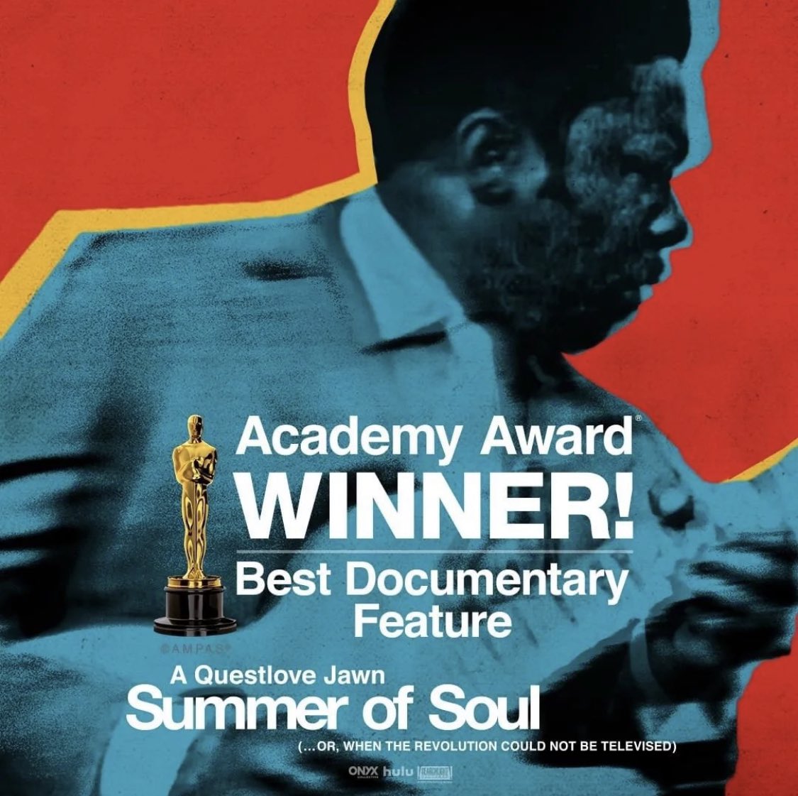 Stand up HARLEM! #SummerofSoulMovie CONGRATULATIONS on winning the Academy Award for Best Documentary Feature! @questlove @SearchlightPictures @hulu @OnyxCollective @TheAcademy #Oscars #Oscars2022 #Harlem #Community #MMPCIA