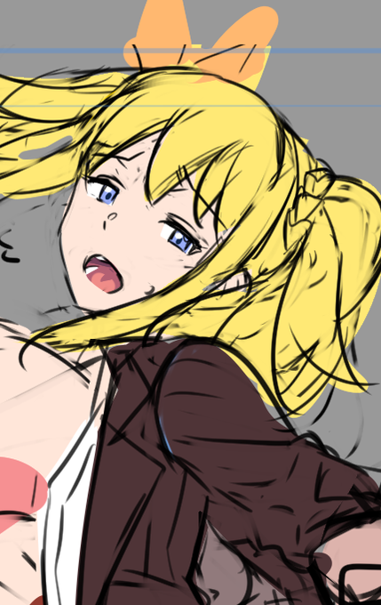 FANBOX限定イラスト、カラーラf。ちなみに春らしい1枚になります(?)。 